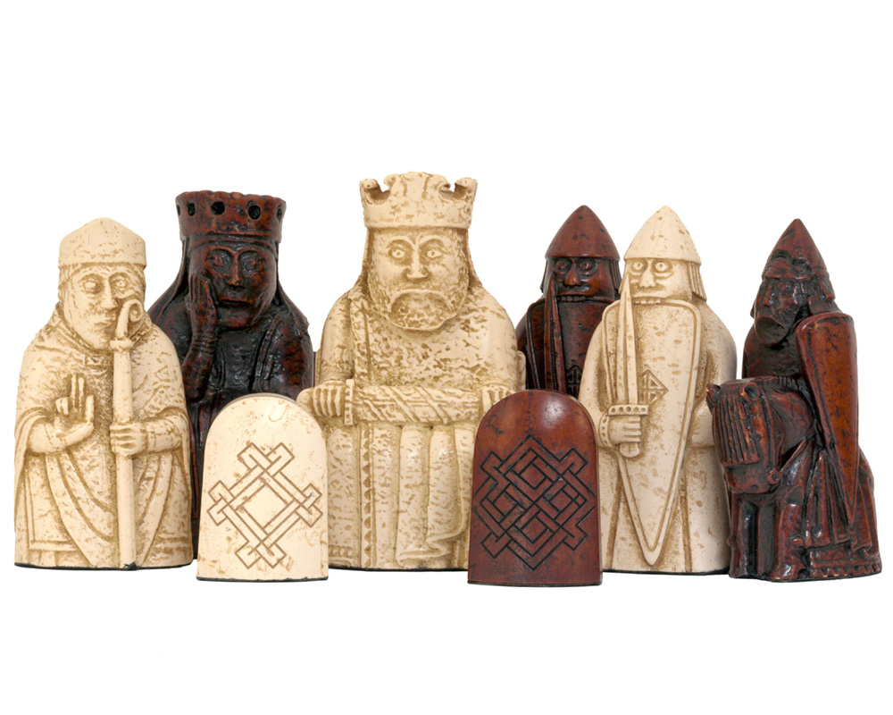 The Lewis Chessmen 65mm King | New Zealand Chess Supplies